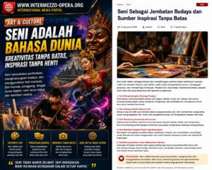 Seni Adalah Bahasa Dunia, Kreativitas Menyatukan Budaya Tanpa Batas