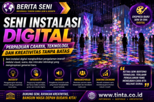 Seni Instalasi Digital Semakin Mendunia, Perpaduan Cahaya dan Teknologi Tarik Generasi Baru