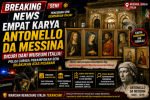 Empat Karya Antonello da Messina Dicuri dari Museum Italia, Polisi Curiga Perampokan Seni Dilakukan Atas Pesanan