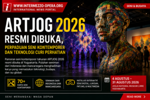 ARTJOG 2026 Resmi Dibuka, Perpaduan Seni Kontemporer dan Teknologi Curi Perhatian