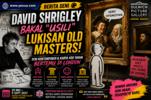 David Shrigley Bakal “Usili” Lukisan Old Masters, Seni Kontemporer dan Karya 400 Tahun Bertemu di London