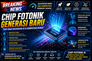 Chip Fotonik Generasi Baru Siap Ubah Kecepatan AI, Komputasi Cahaya Masuki Era Komersial