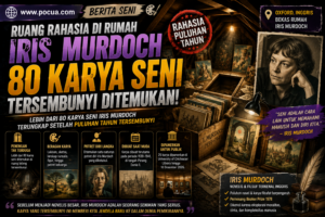 Ruang Rahasia di Rumah Iris Murdoch Ungkap Lebih dari 80 Karya Seni yang Tersembunyi Puluhan Tahun
