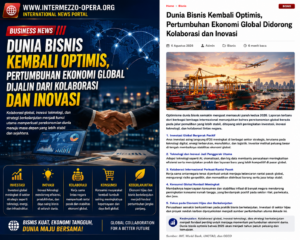 Dunia Bisnis Kembali Optimistis, Kolaborasi dan Inovasi Jadi Kunci Pertumbuhan Ekonomi Global