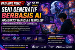 Seni Generatif Berbasis AI Kian Berkembang, Kolaborasi Seniman dan Teknologi Buka Peluang Baru