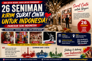 Pameran Seni Indonesia: 26 Seniman Kirim Surat Cinta untuk Negeri