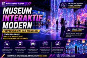 Museum Interaktif Modern Semakin Populer, Perpaduan Seni dan Teknologi Tarik Generasi Muda