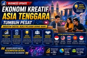 Ekonomi Kreatif Asia Tenggara Tumbuh Pesat, Industri Digital Buka Peluang Bisnis Baru