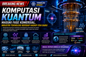 Komputasi Kuantum Masuki Fase Komersial, Industri Teknologi Bersiap Hadapi Era Baru