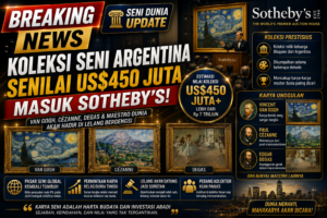 Koleksi Seni Argentina Senilai US$450 Juta Masuk Sotheby’s, Ada Van Gogh, Cézanne hingga Degas