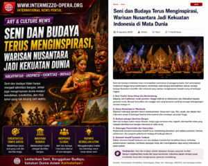 Seni dan Budaya Indonesia Terus Berkembang, Kreativitas Lokal Semakin Mendunia
