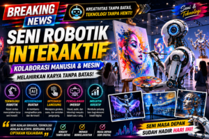 Seni Robotik Interaktif Semakin Diminati, Kolaborasi Manusia dan Mesin Hadirkan Karya Baru