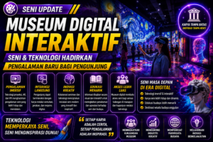 Museum Digital Interaktif Kian Berkembang, Seni dan Teknologi Hadirkan Pengalaman Baru bagi Pengunjung