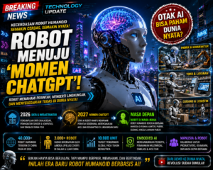 Robot Humanoid Dekati “Momen ChatGPT”, Otak AI Diprediksi Makin Pintar Hadapi Dunia Nyata