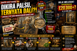 Dikira Lukisan Tiruan, Karya Seharga £150 Ternyata Diduga Salvador Dalí Asli
