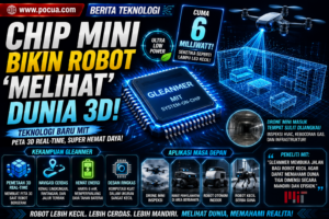 Cuma Butuh Daya 6 Milliwatt, Chip Baru MIT Bikin Robot Kecil Bisa “Melihat” Dunia dalam 3D