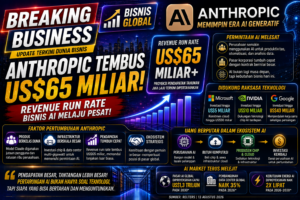 Anthropic Tembus Laju Pendapatan US$65 Miliar, Bisnis AI Melesat di Tengah Persaingan Global