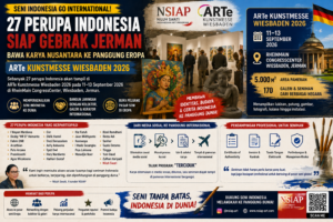 27 Perupa Indonesia di Jerman Siap Tampil di ARTe Kunstmesse 2026