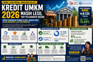 Kredit UMKM 2026 Belum Mengikuti Laju Perbankan
