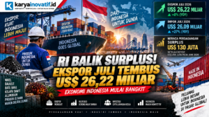 Ekspor Indonesia Juli 2026 Kembali Menguat