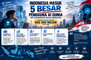 Kemampuan AI Indonesia Tumbuh, tetapi Belum Merata