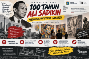 Pameran Seni Ali Sadikin Hadir di Taman Ismail Marzuki
