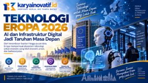 Teknologi Eropa 2026 Makin Canggih, AI dan Infrastruktur Digital Jadi Taruhan Masa Depan